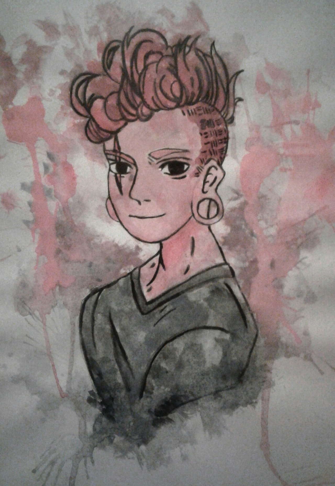 My brother loved a picture he found of Lars, so i did a re-draw and painted it for him. 😚💕💓💗