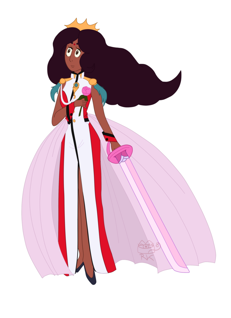 i currently working on this artpiece over on my twitch channel but i really like the flat colored version and decide to uploade it i hope you like Conny as Rosebride from Utena (movie version!) shaded...
