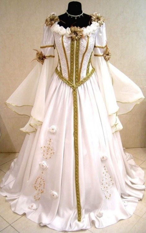 medieval wedding dress | Tumblr