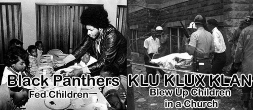 Kkk vs black panthers