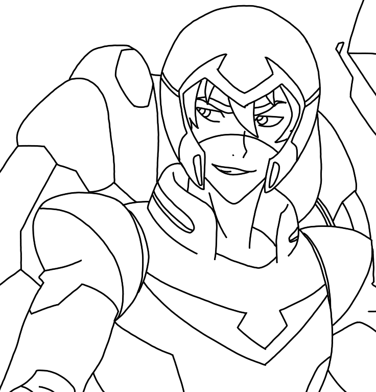 voltron coloring pages - photo #20
