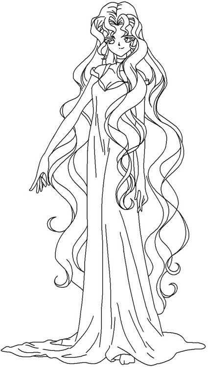 galaxy angel coloring pages - photo #32