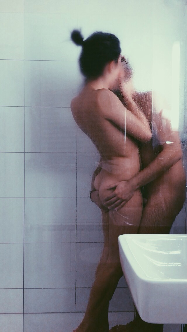Couple doing it in shower