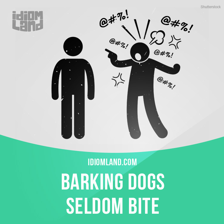 barking dogs seldom bite