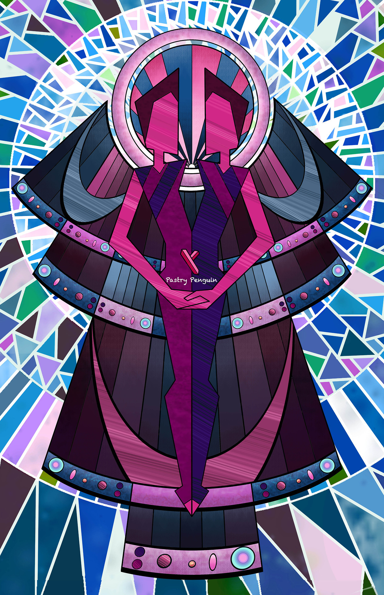 The first off color gem! Rutile is finished! Thank you for the patience! More off color gems to come, and I will for sure be at Colossal Con East selling stuff on that Thursday, so if you can make it...