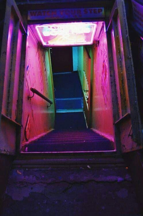 neon lights on Tumblr