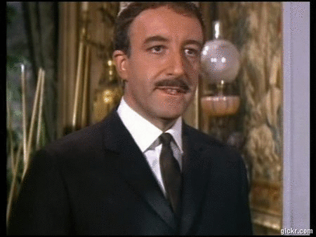 Image result for inspector clouseau animated gif