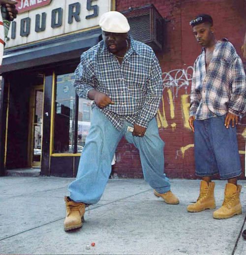 baggy jeans and timbs