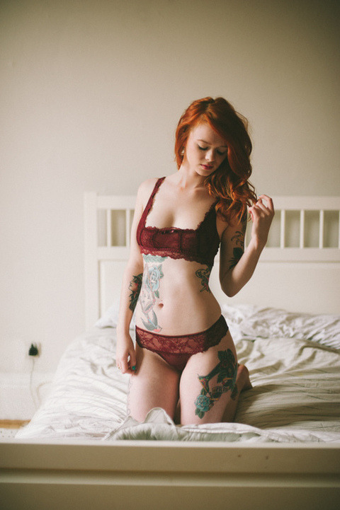 Amateur red head babe