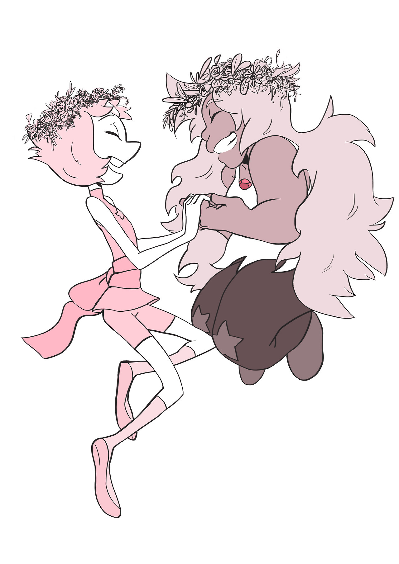 Day 3 - flowers @fuckyeahpearlmethyst i managed to find the time to do this