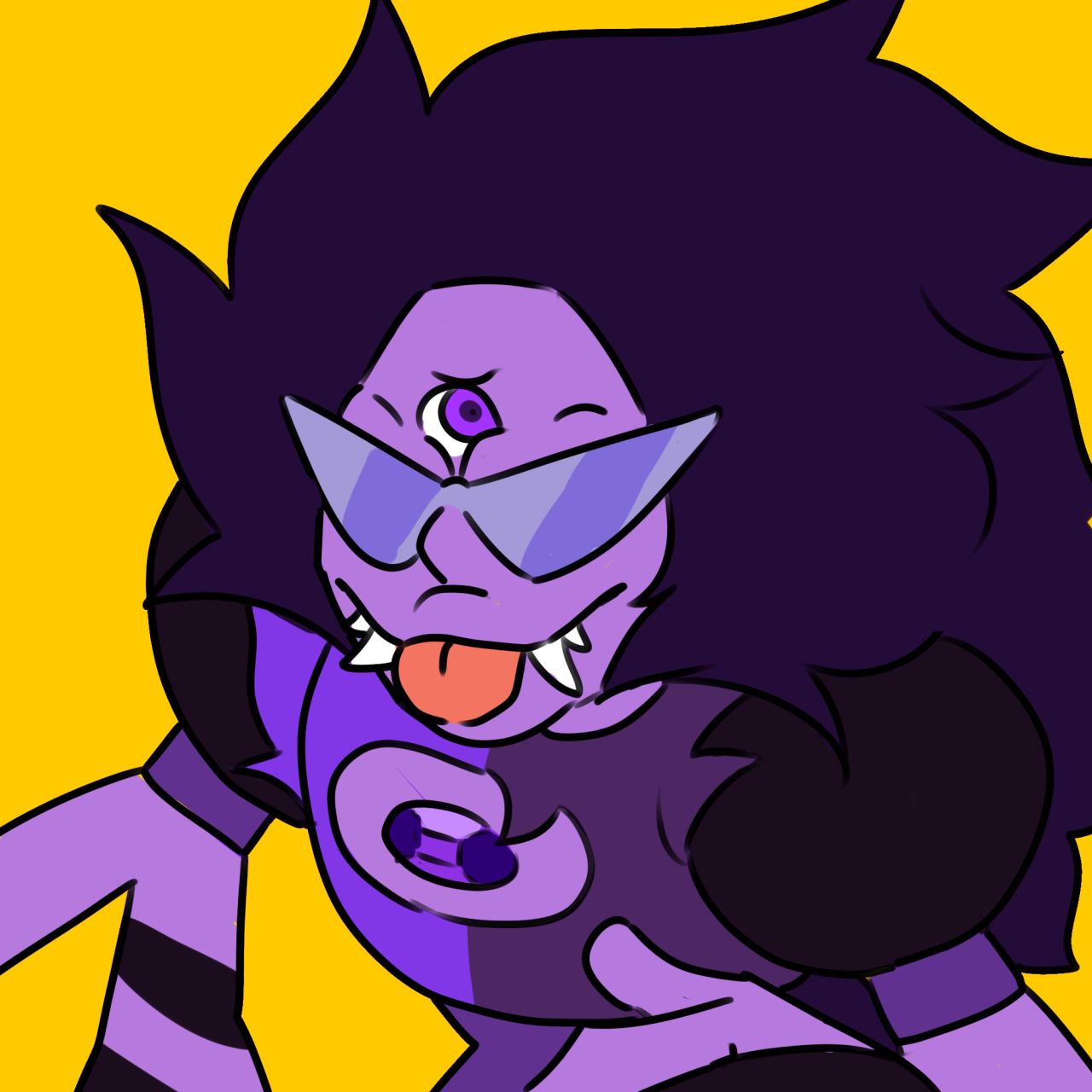 Anonymous said: Have you ever drawn Sugilite? Answer: nope. this is this my first time drawing them.