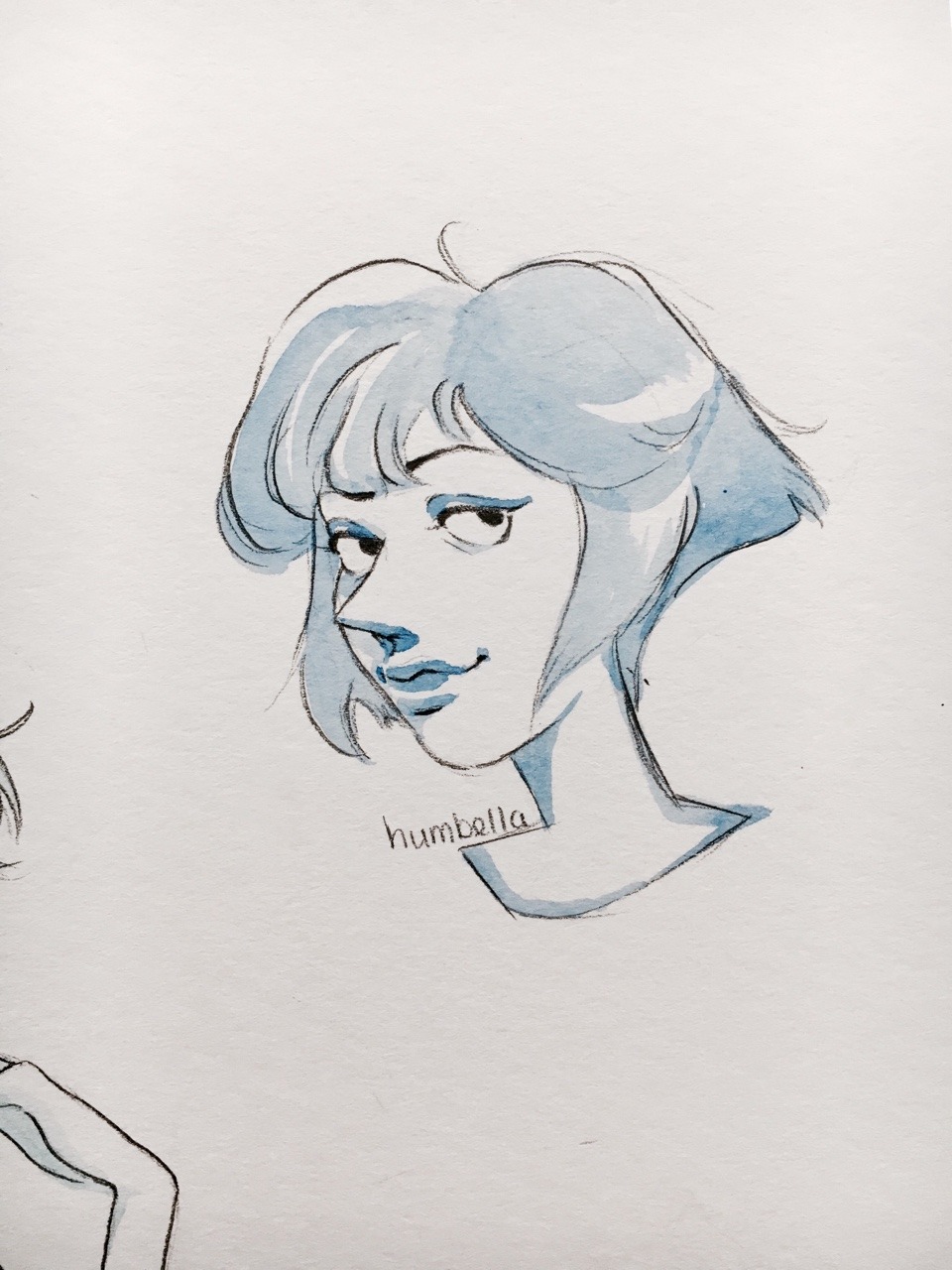 Had some free time so here’s a Pearl and quick Lapis bc why not