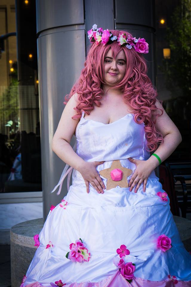 My Rose Quartz cosplay at Zenkaikon 2017! I FINALLY gathered enough photo’s of it to show off ^^; I was overall just so happy with how it came out, and the positive reaction I got. (Someone even...