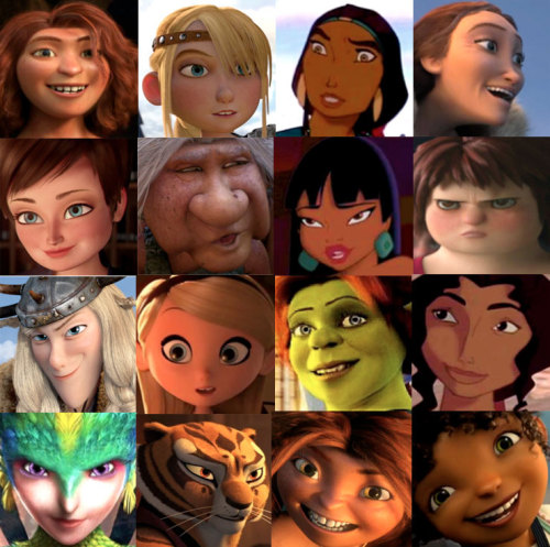 Mindsend's Time Waster | Every woman in every Disney/Pixar movie in the...