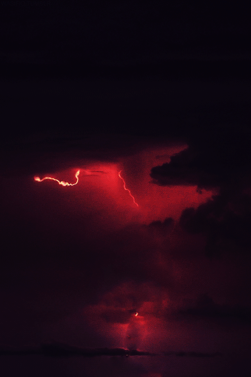lightning gif on Tumblr