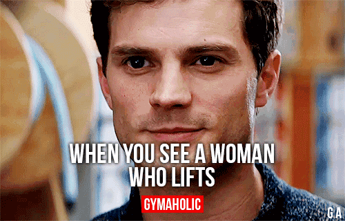 When You See A Woman Who Lifts