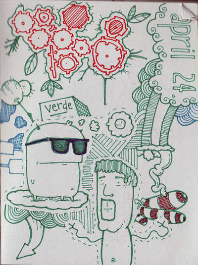 Sunglasses rock. - The Doodlebook