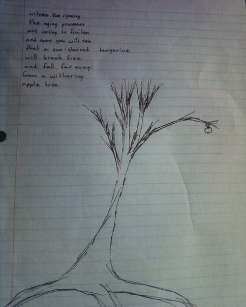 I wrote/drew this on my 18th birthday. The full readable size can be seen here.