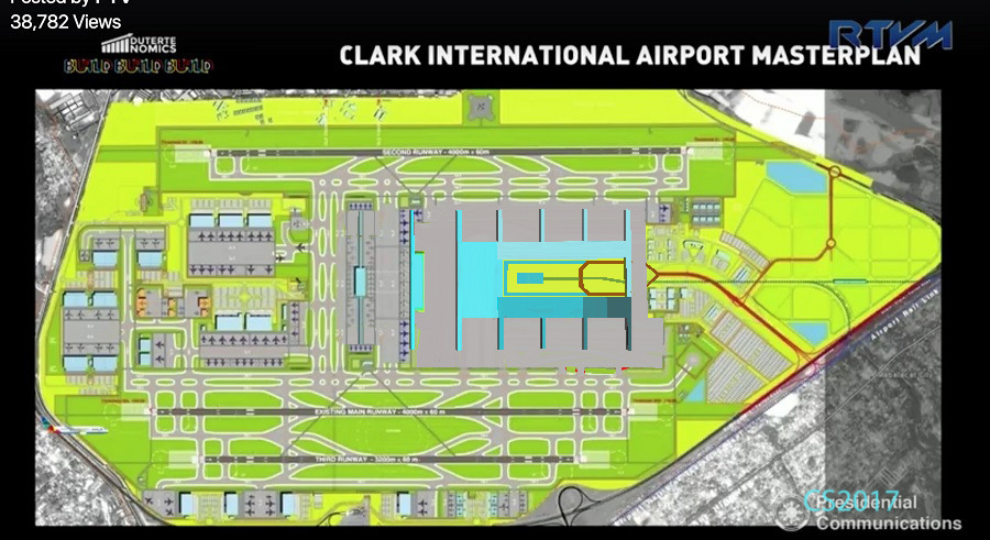 clark international airport floor plan