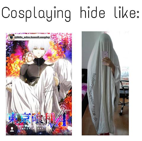 Hide tokyo ghoul cosplay