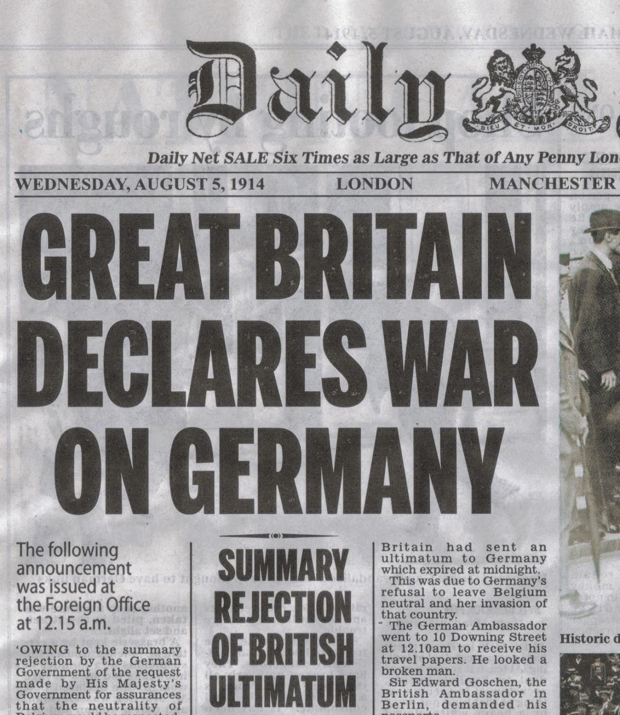 Image result for germany declared war on france