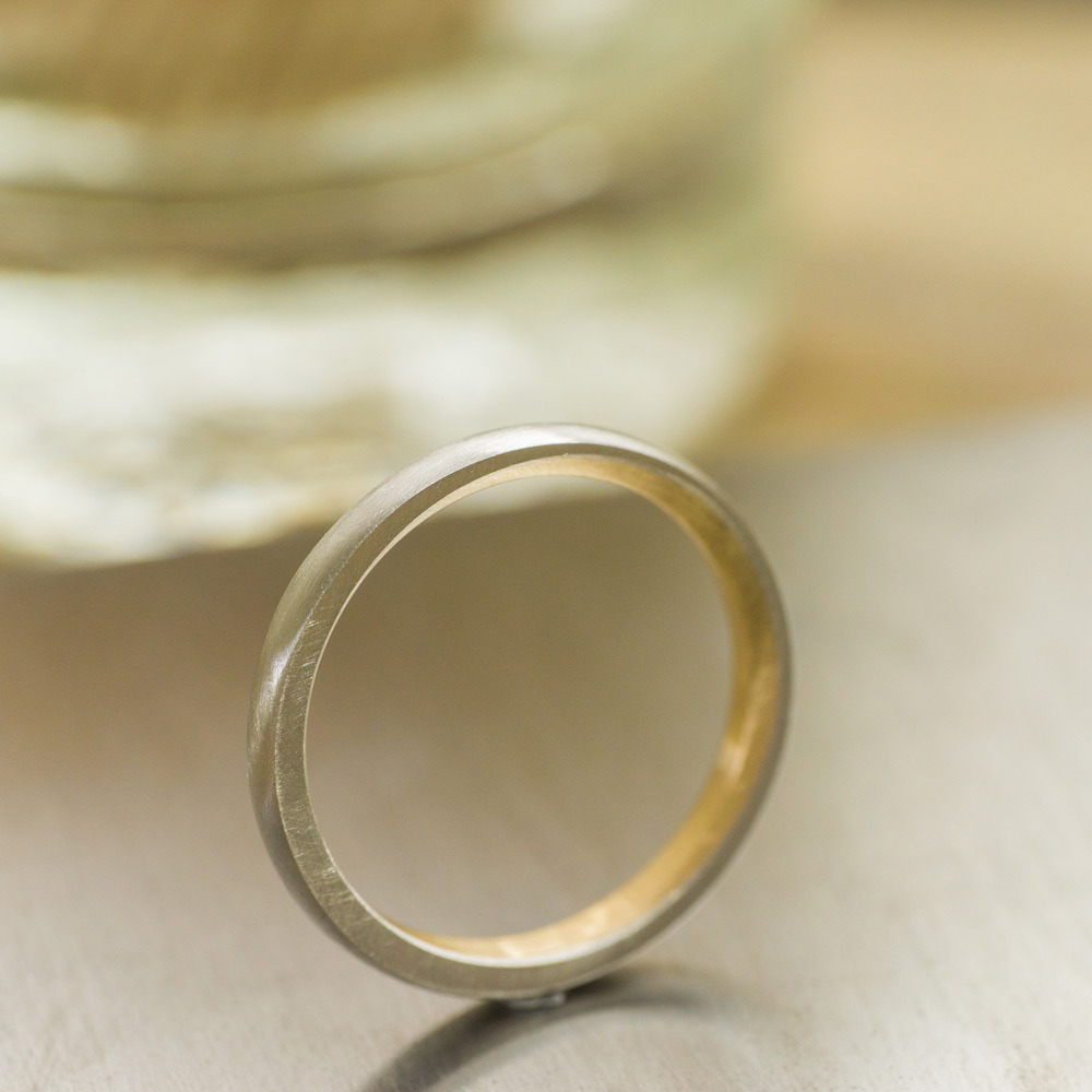 オーダーメイドマリッジリングの制作風景　ゴールド、プラチナ　屋久島で作る結婚指輪