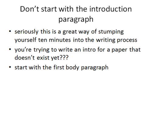 Hpw to write an essay