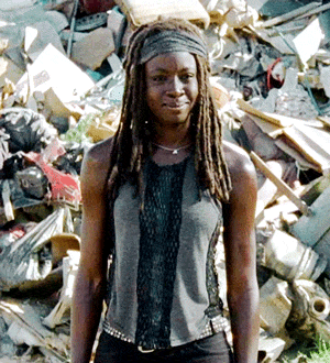 Michonne, 7x10 "New Best Friends" de 'The Walking Dead'
