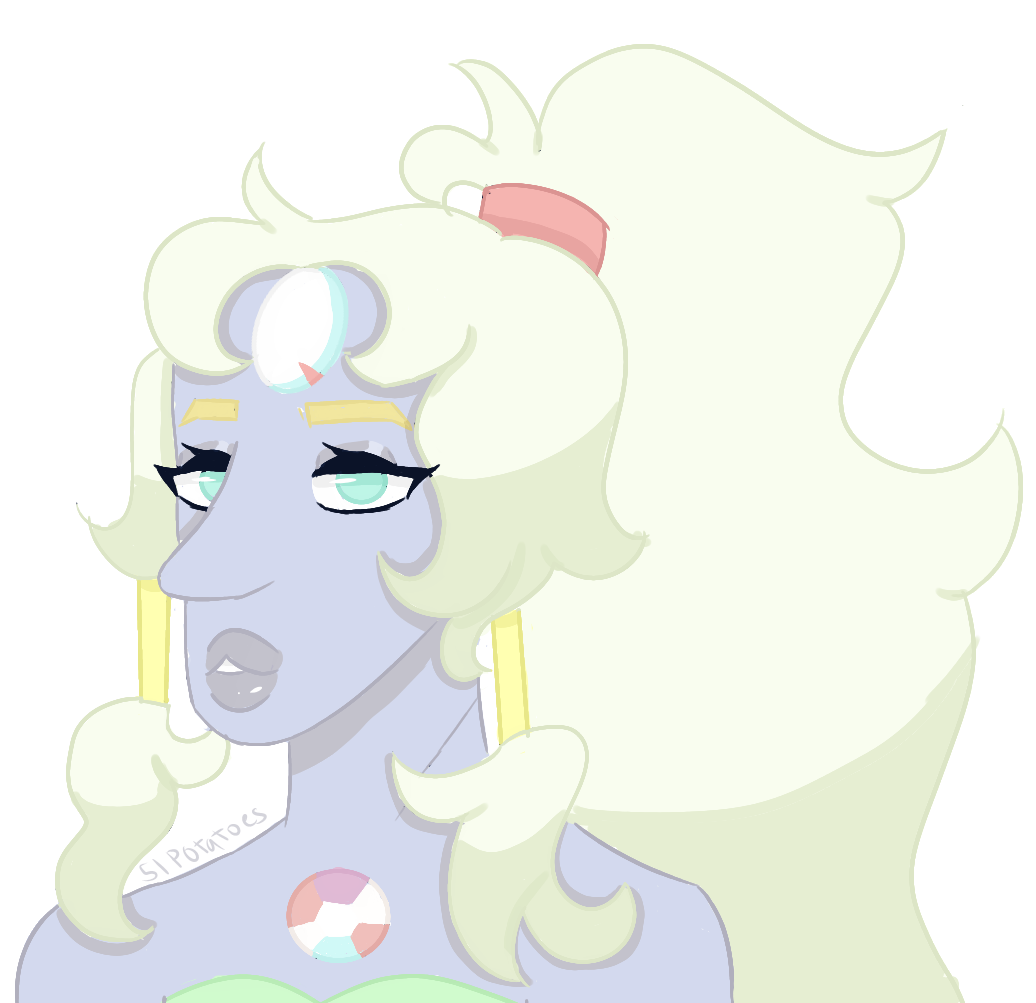 I drew an Opal! (when is she gonna come back goddammit) Click for better quality!