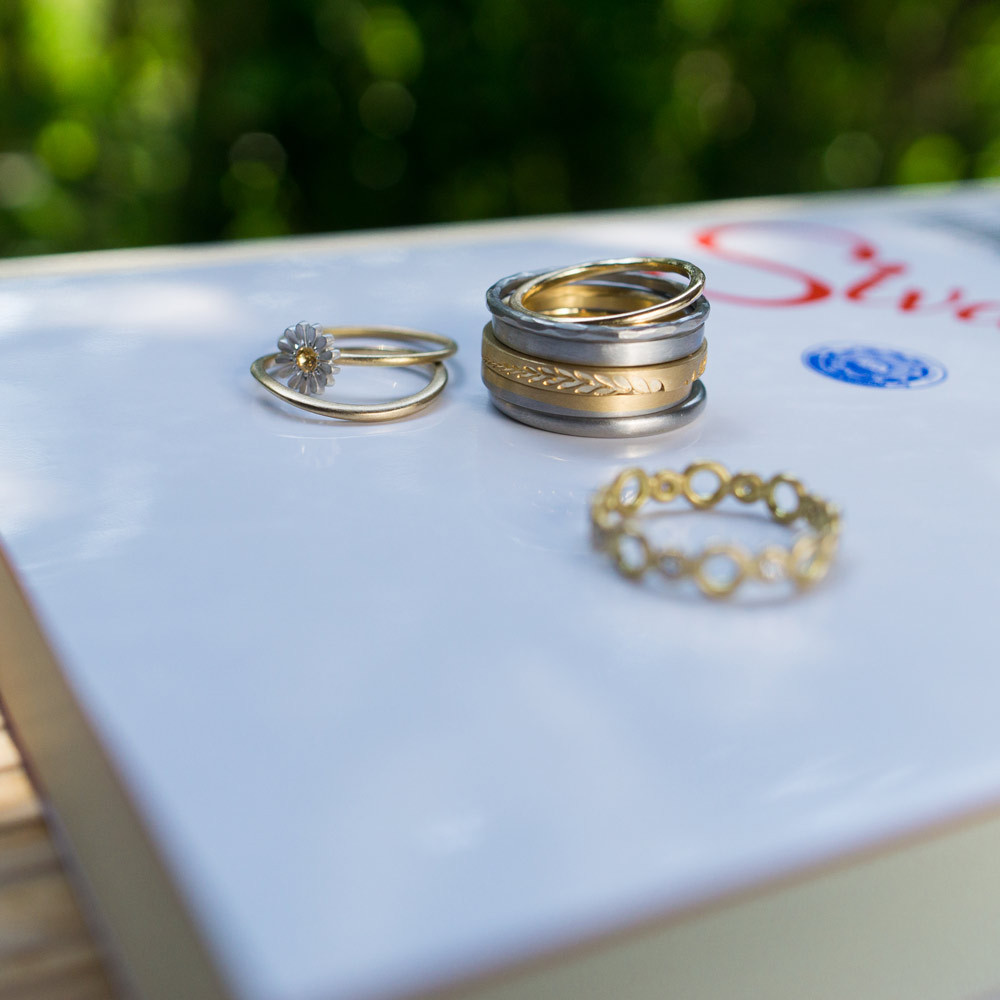 屋久島→南青山　海を渡る前に準備をした結婚指輪、婚約指輪