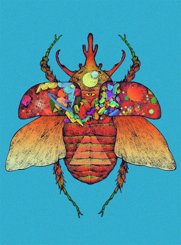 Red Space Beetle working on a series of insect designs — EatSleepDraw is working on something new and we want you to be the first to know about it. Make sure you’re on our email list.