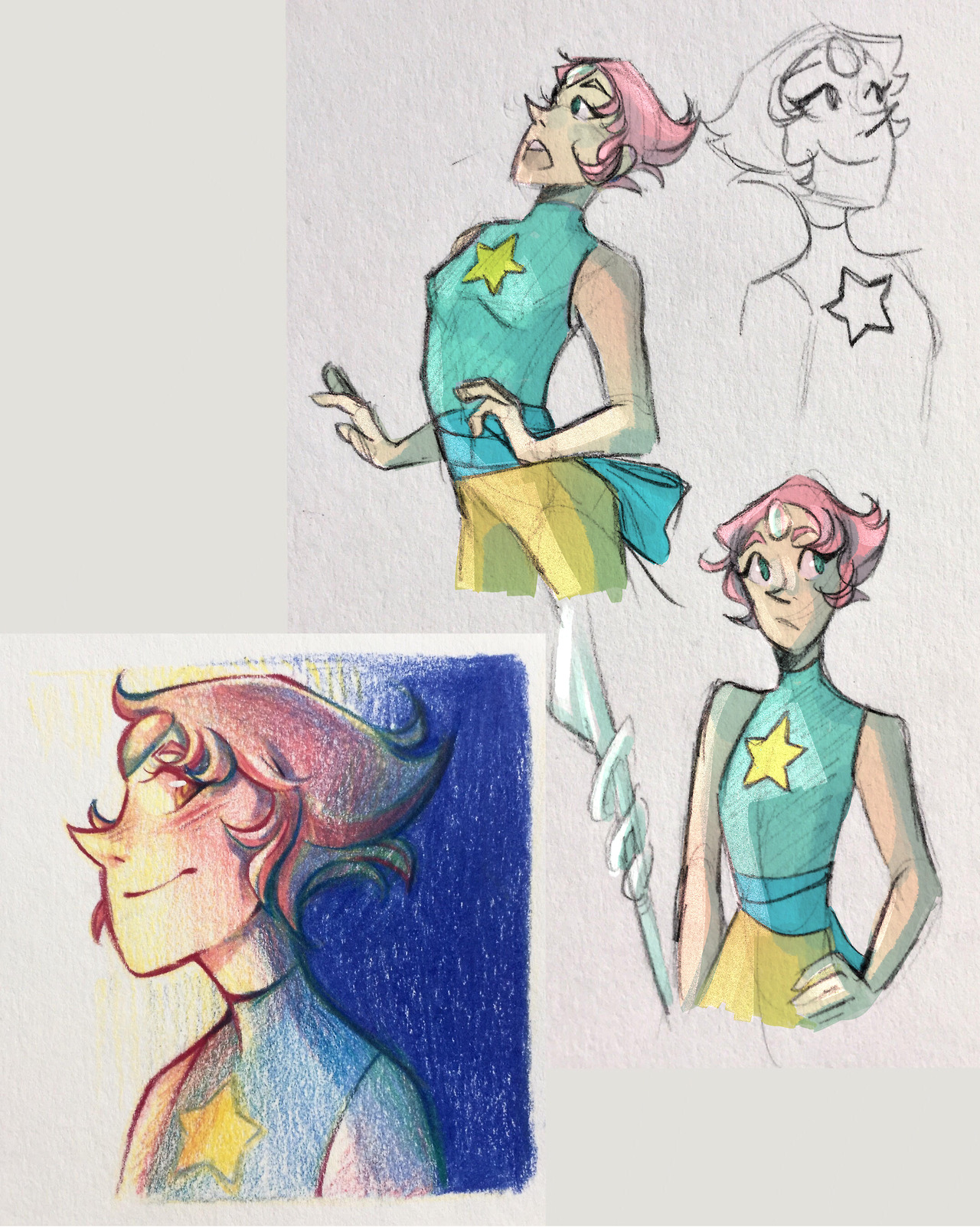 Som Pearl doodles because I love my wife