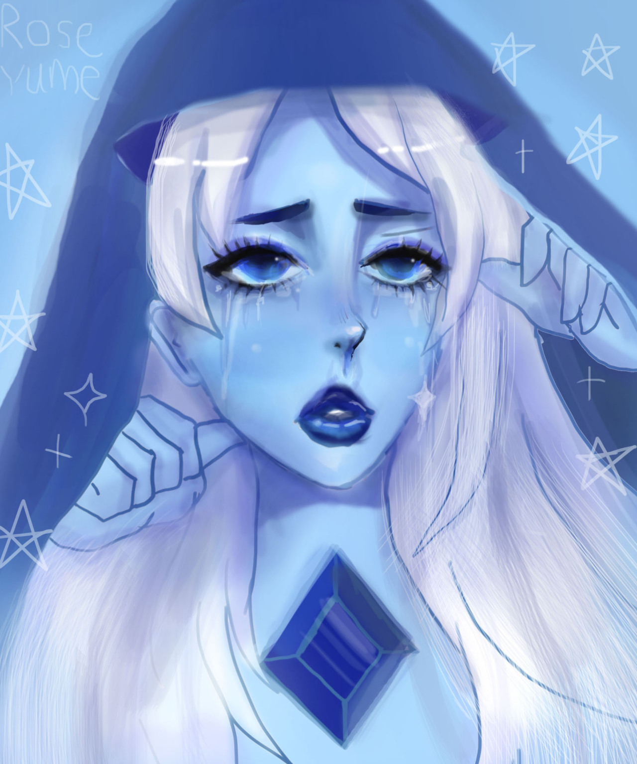 Blue Diamonds face revealed!!! What an angel