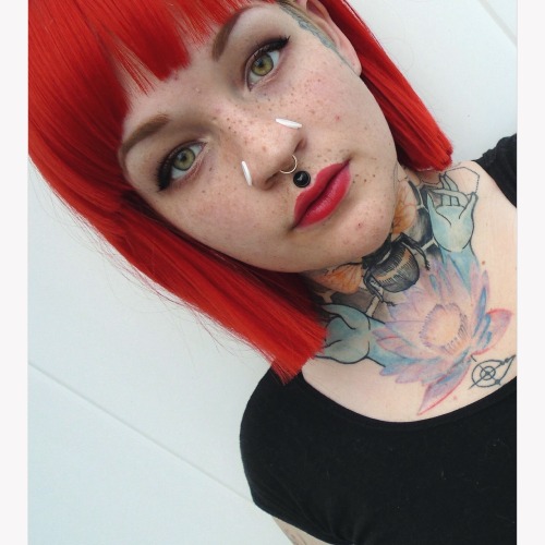 Neck Tattoo On Tumblr-4852