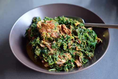 Saag Gosht (Lamb with Spinach Sauce) by Michelle Tam https://nomnompaleo.com