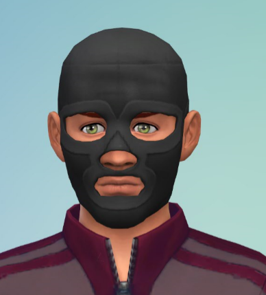 Sims 4 Superhero Mask CC