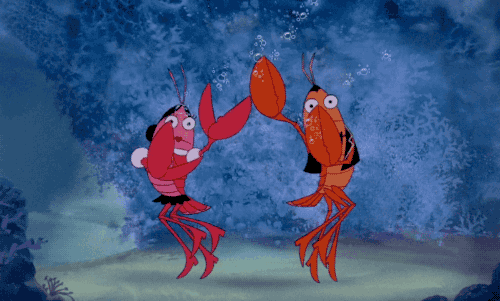 Image result for rock lobster animated gif