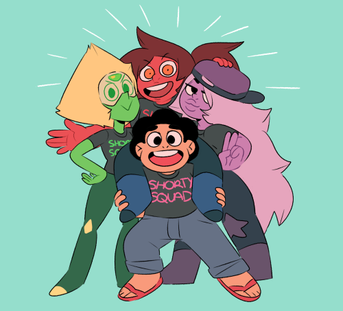 cartoonfan said: Carnelian needs to join the Shorty Squad. Answer: YEA!!!!