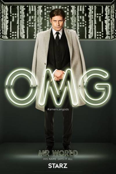 Crispin Glover in American Gods [click for more posters]