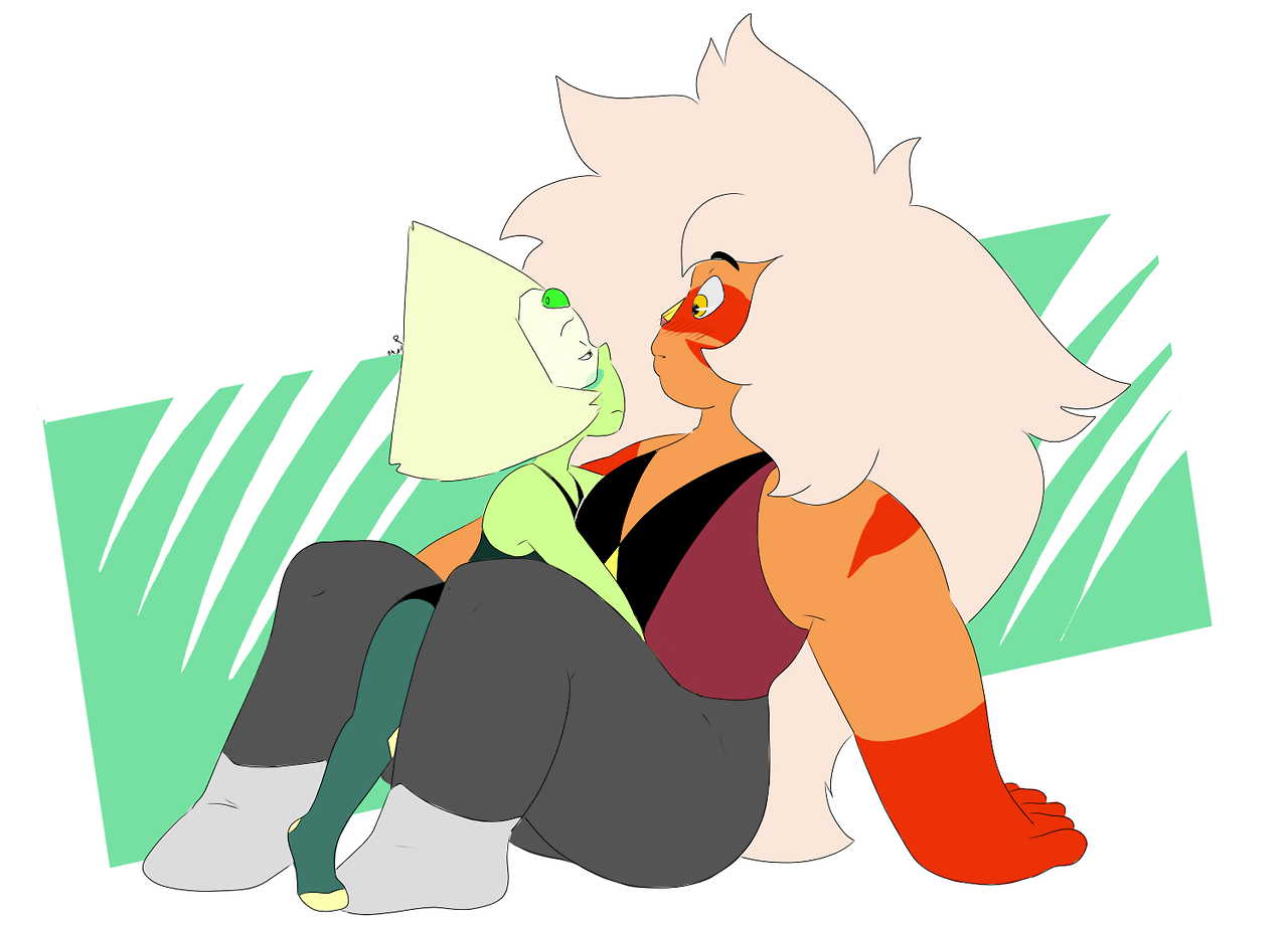 i wanted to draw peridot on her tiptoes and that’s what came to be