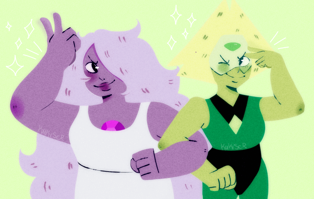 small amedot gif I made for @stevenuniverse-ship-tribute hope you guys like it! Also check out the tribute itself it’s so good!