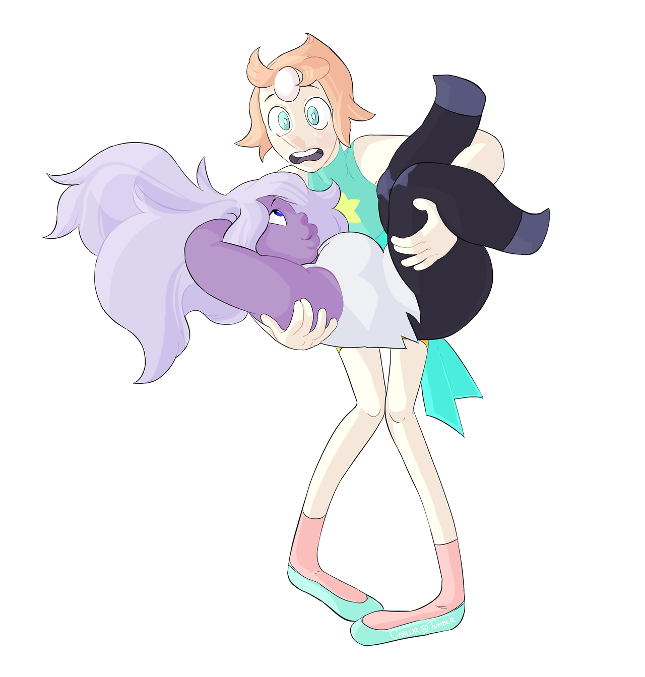 “Hey, Pearl, catch! ”