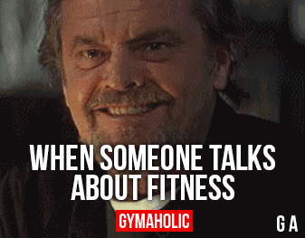 When Someone Talks About Fitness