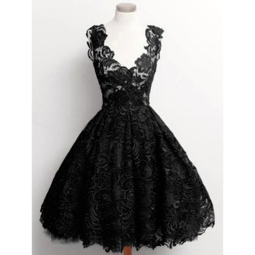 black lace dress on Tumblr
