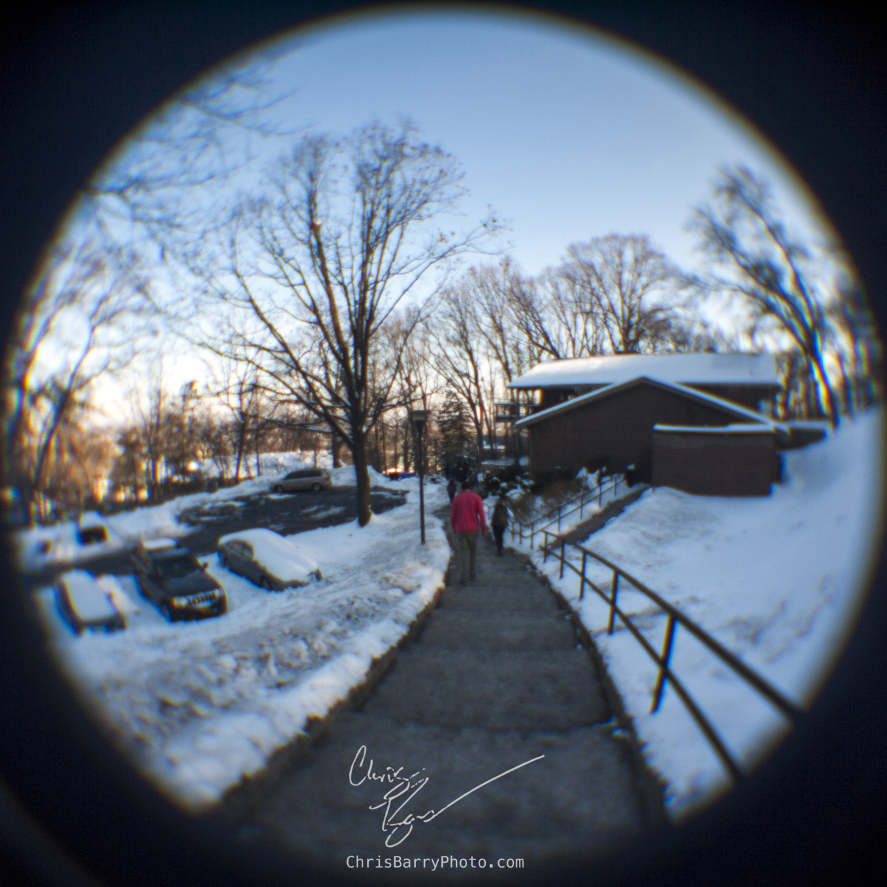 Since I've been using normal lenses all week, I figured I'd bring the fisheye today