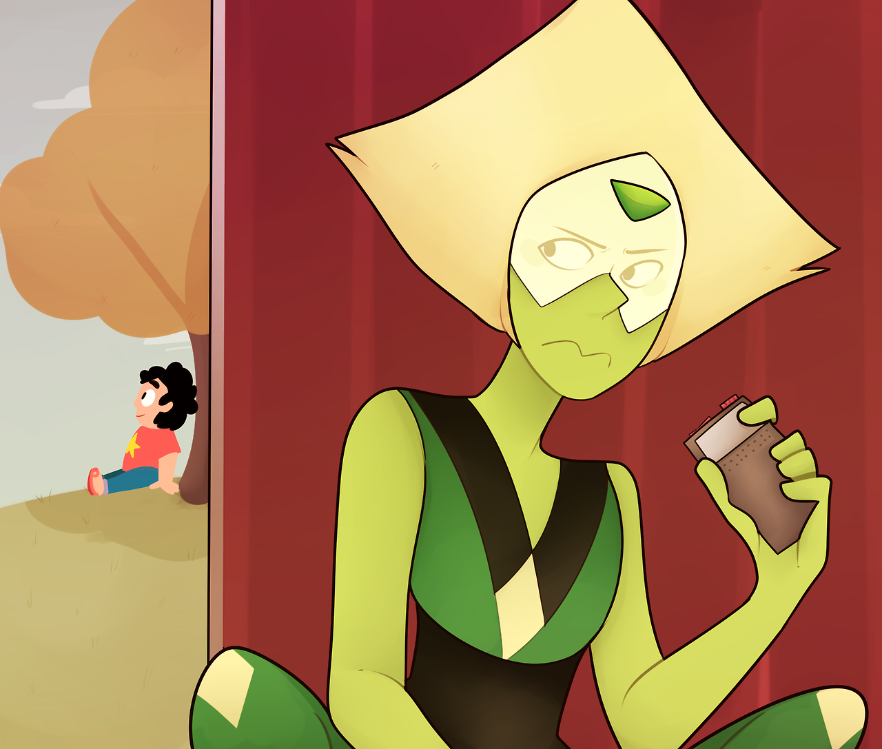 Peridot has come so far. (speedpaint up tomorrow, early for Patreons)
