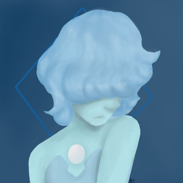 Trying a new coloring technique and decided to draw blue pearl. Quite messy but I’m still pretty happy with it so I hope you enjoy it too.
