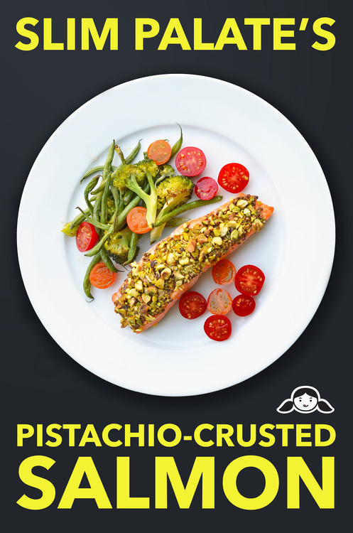 Slim Palate's Pistachio-Crusted Salmon by Michelle Tam https://nomnompaleo.com