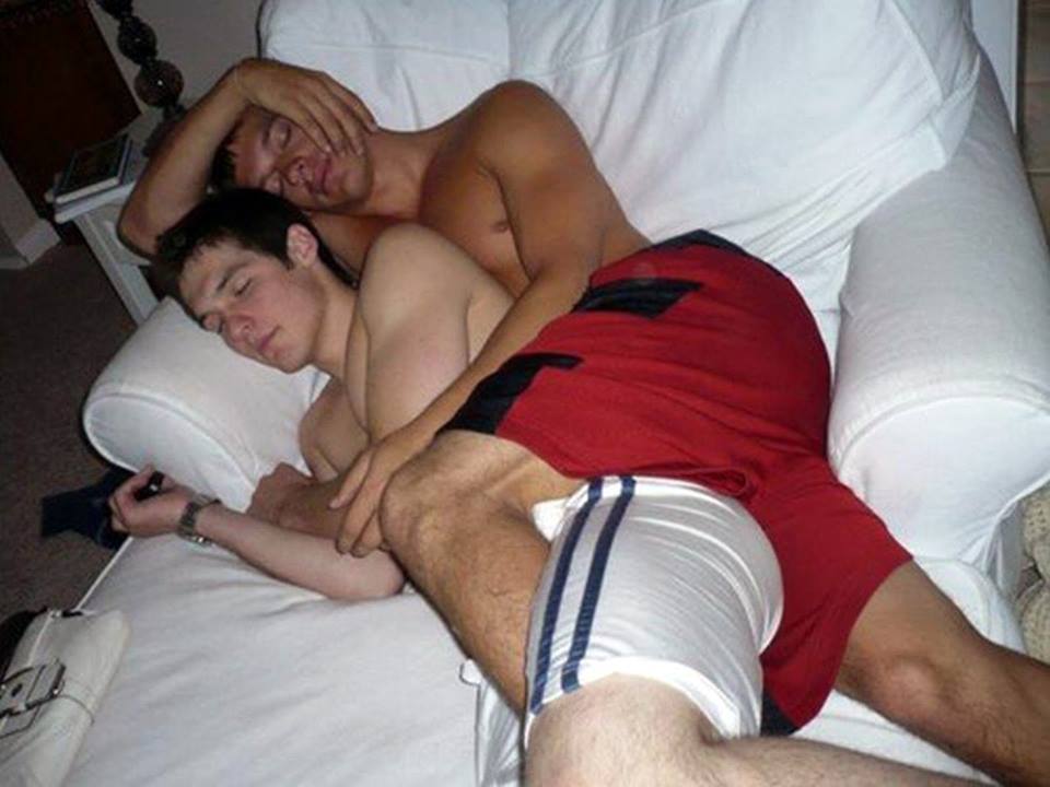 Gay anal spooning
