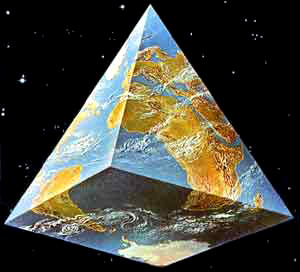 Image result for pyramid earth
